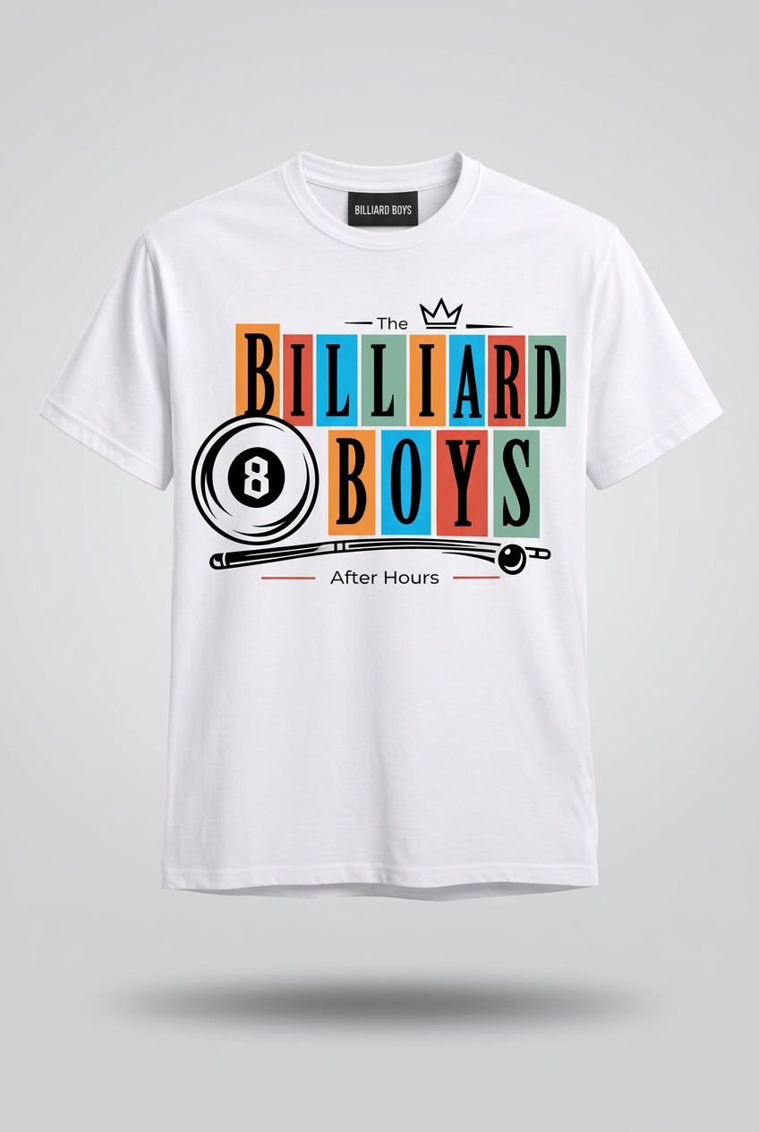 The Billiard Boys After Hours exclusive tee