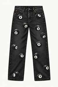 The Eight Jean / Washed Onyx
